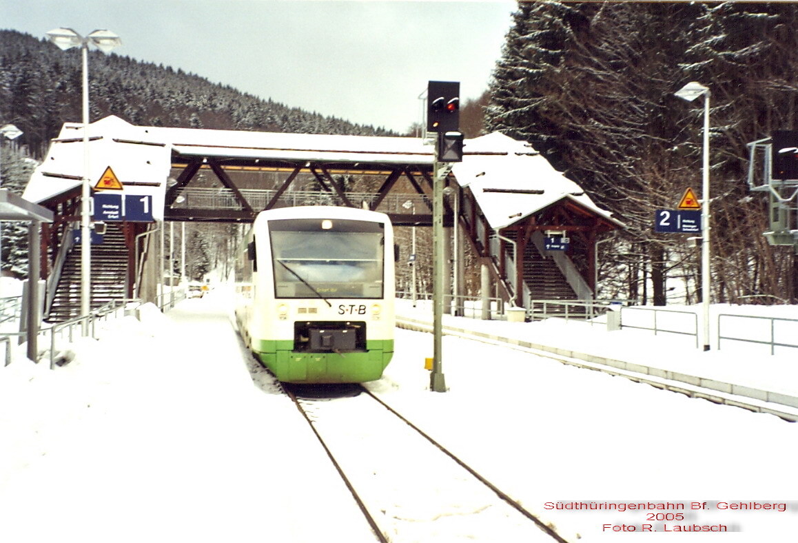 Bahnhof Gehlberg 2005