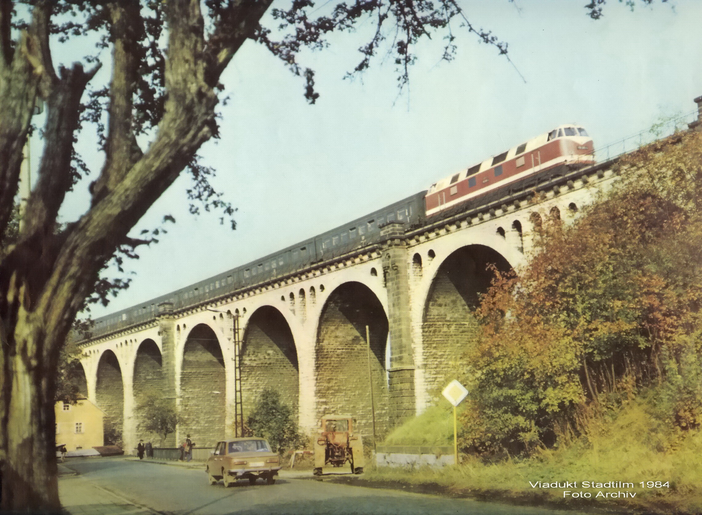 Viadukt Stadtilm 1984